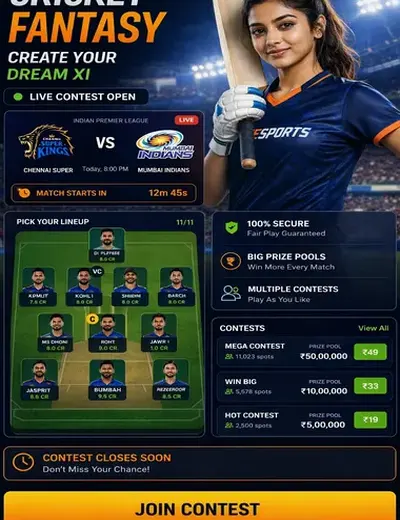 RS9 (rs 9) fantasy cricket & matchday visual 3